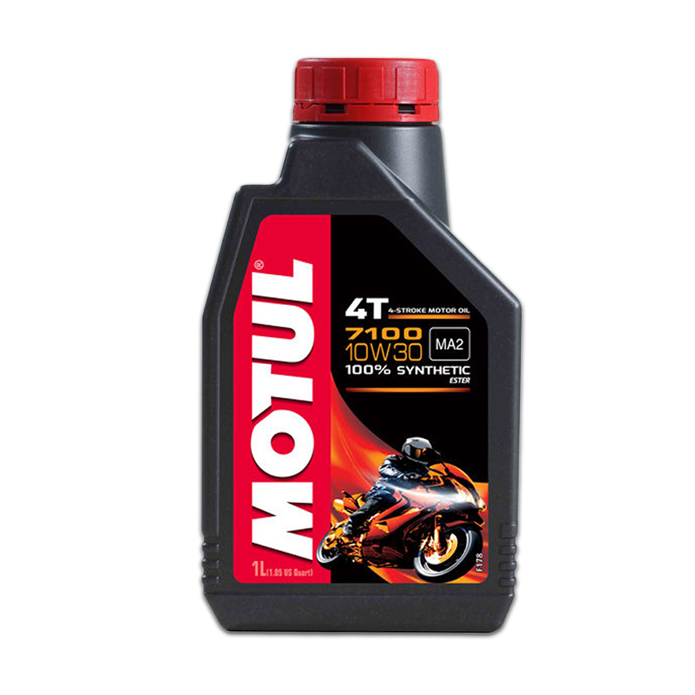 Motul 7100 10W30 synthetic motorcycle engine oil - 1L