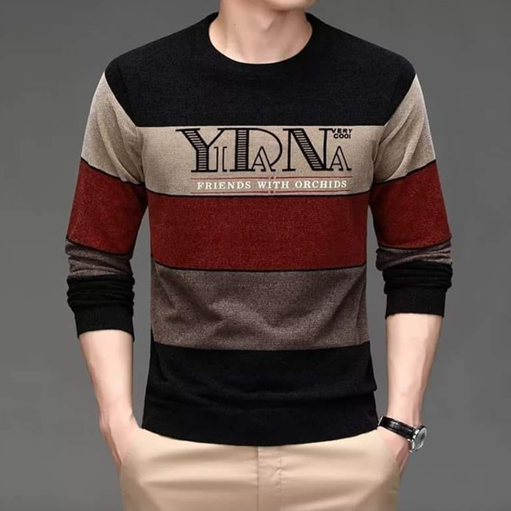 Viscose Cotton Winter Sweater for Men Multicolor WS 01