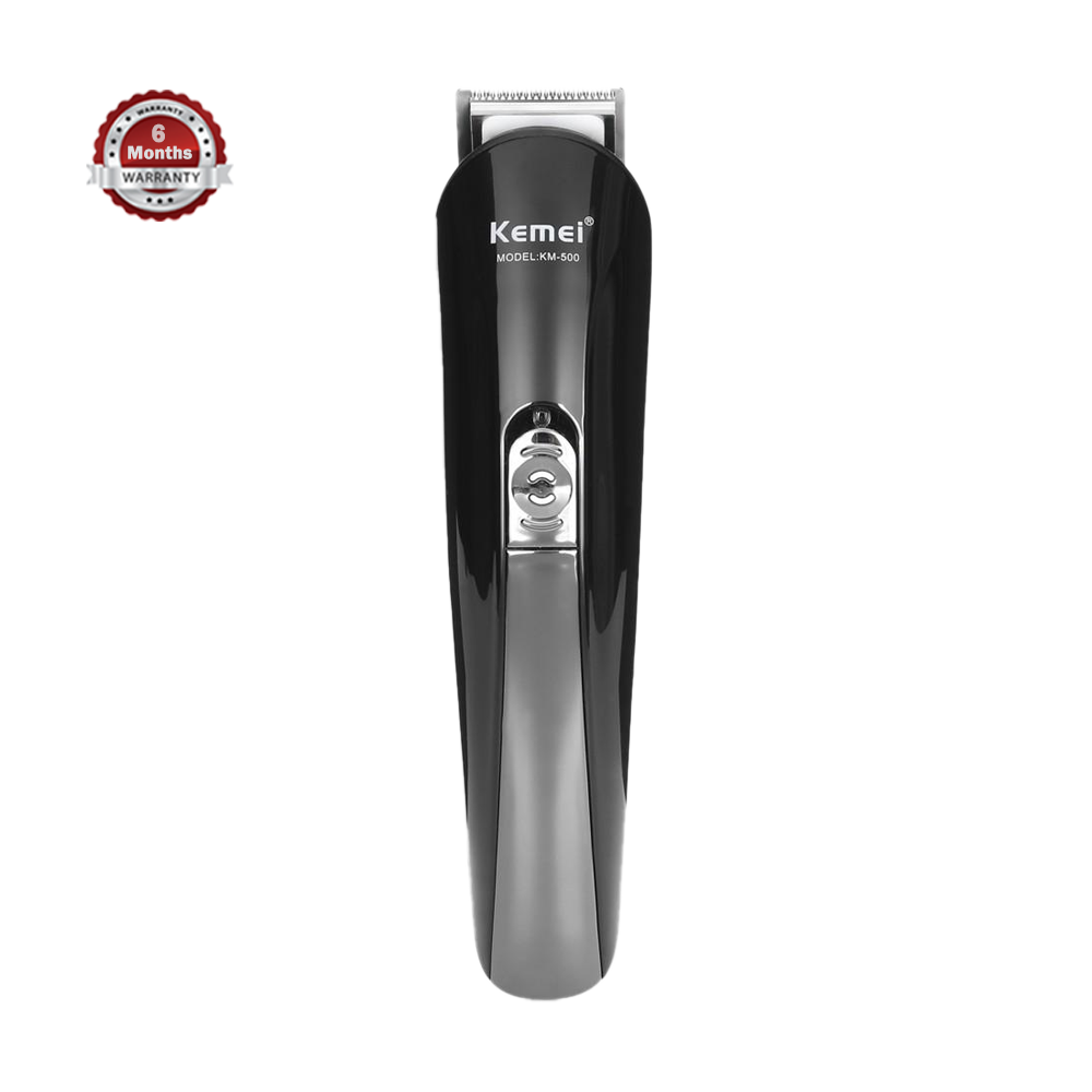 Kemei Km-500 8 In 1 Hair Clipper Electric Trimmer - Black