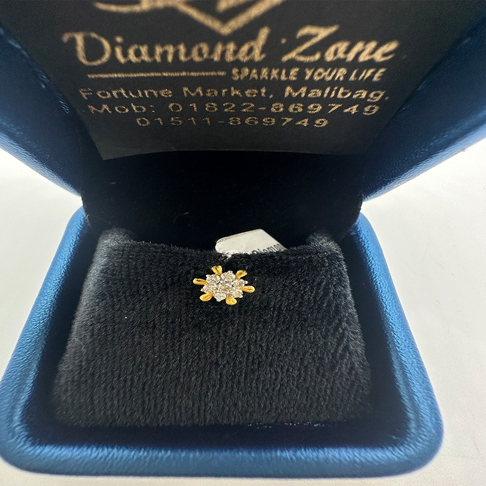 Diamond Nosepin For Women - 0.10Ct - DZ-DN 35000