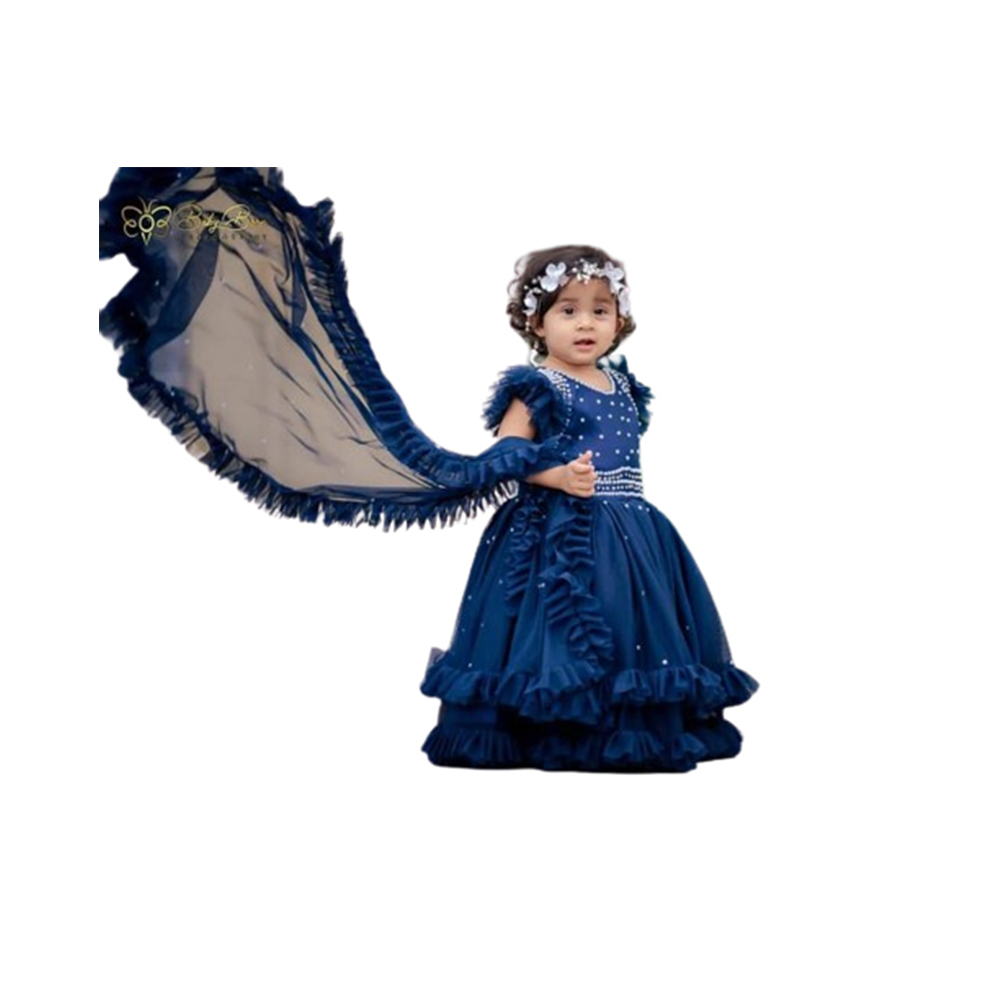 Ac Net Pori Party Dress For Girls - Bd-47