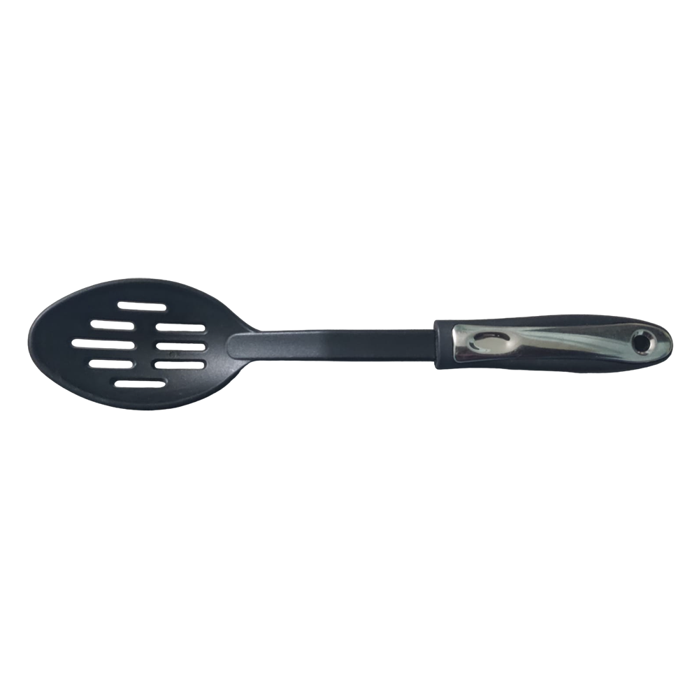 Slotted Non-Stick Spoon - Black