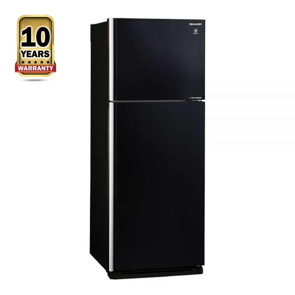 Sharp SJ-EX455P-SL Inverter Refrigerator - 397 Liter - Black