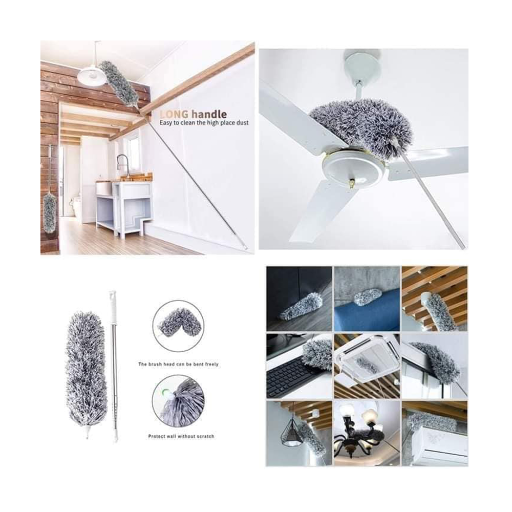 Microfiber Dusting Brush Gray