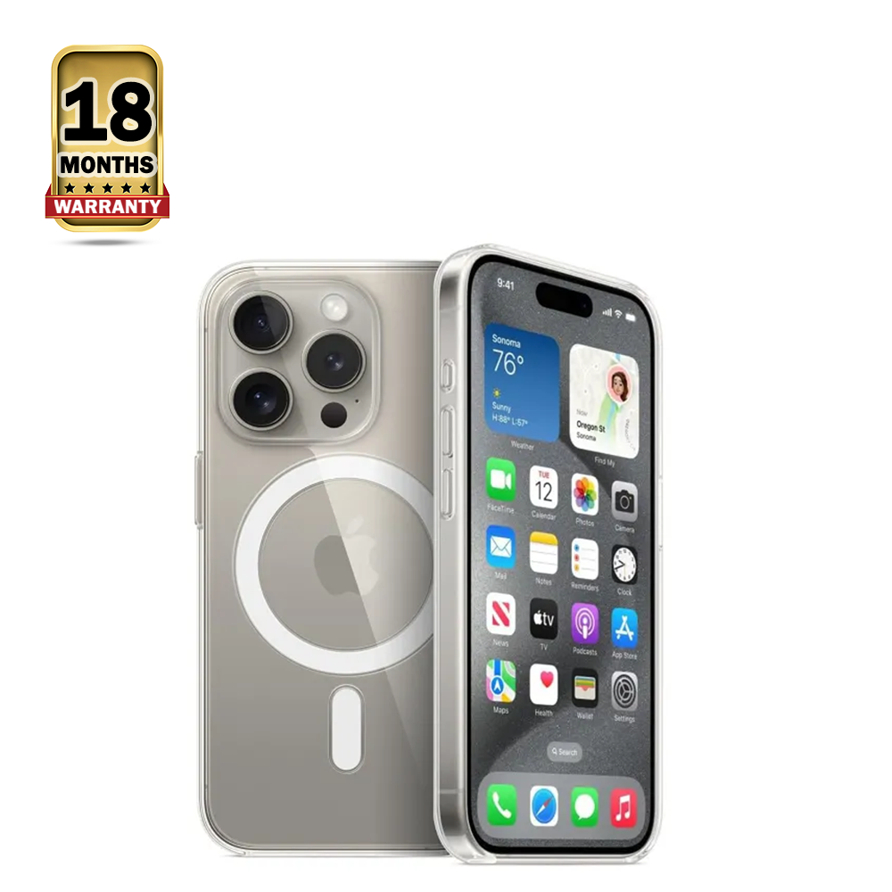 Anker iPhone15 Pro Max Magnetic Clear Case  - Transparent - A90A8H01