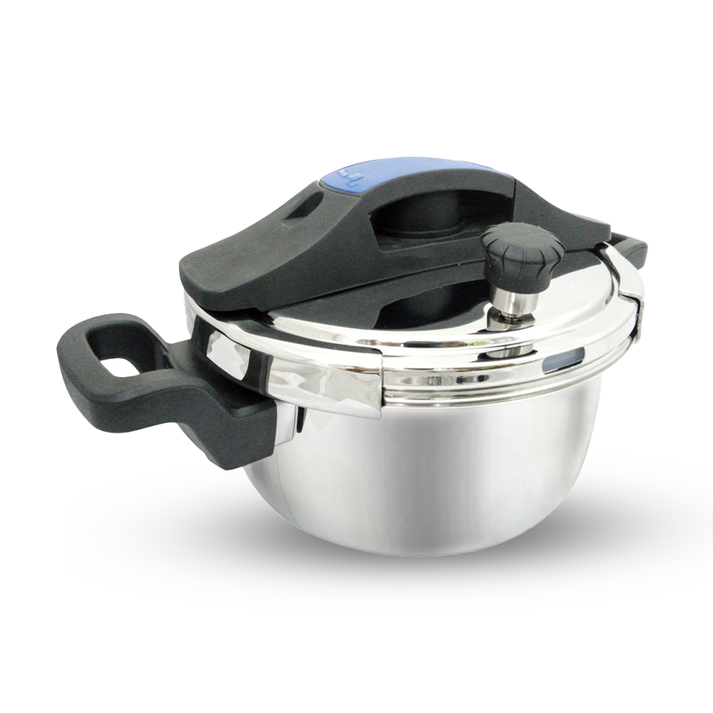 SKB Stainless Steel Pressure Cooker Whistle system - 5 Liter