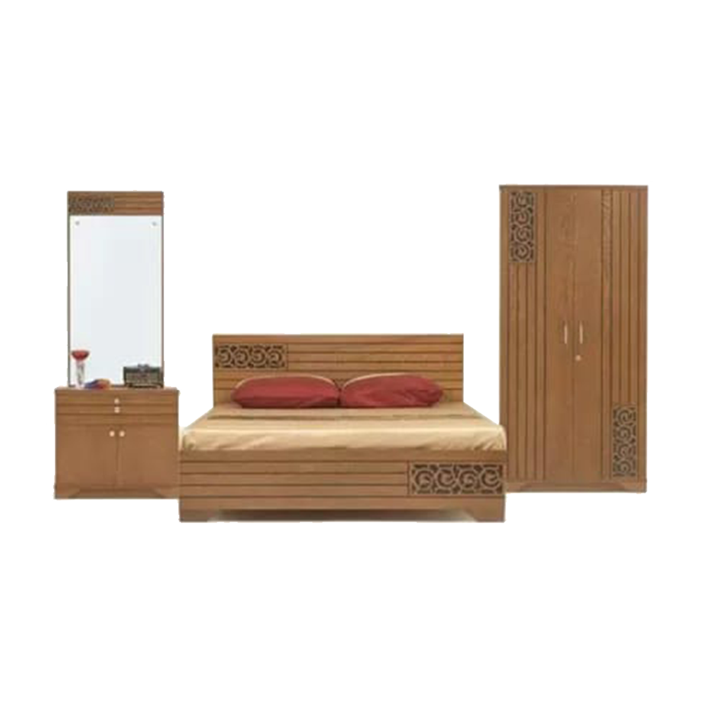 Malaysian Processed Wood Bedroom Set