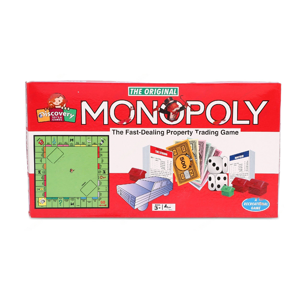 Monopoly Paper Board Game - Multicolor - 121707203
