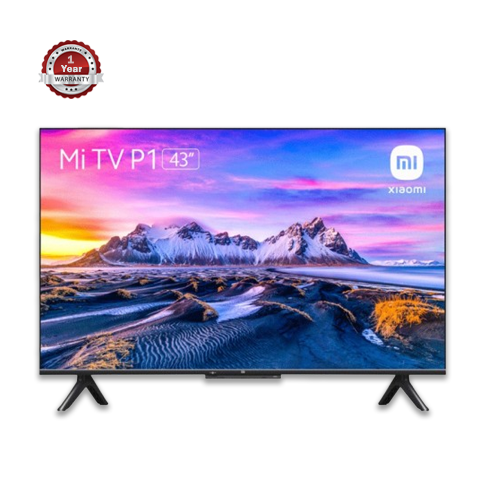 Xiaomi Mi P1 L43M6 -6ARG 43 -Inch Smart Android 4K TV With Netflix Global Version - Black