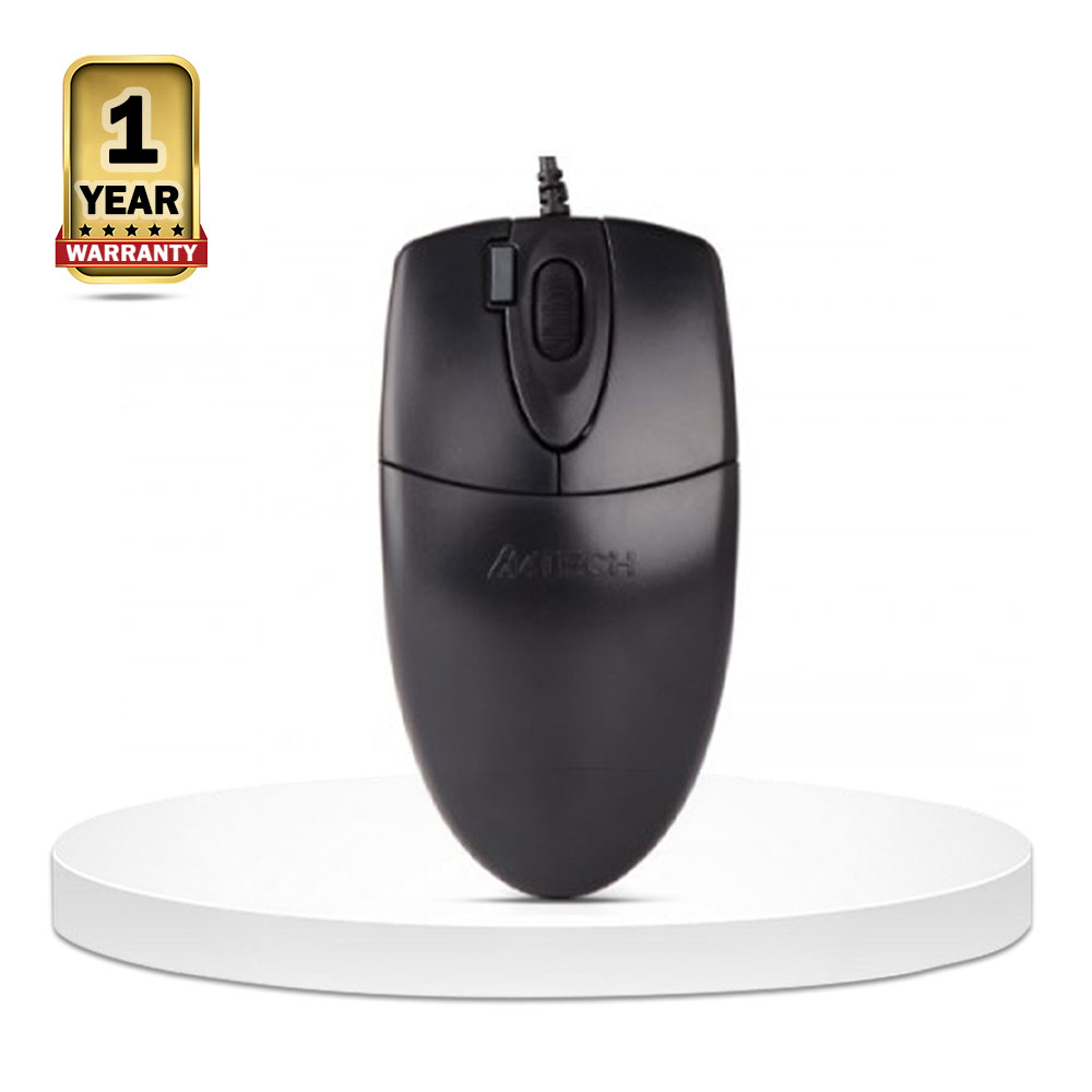 A4TECH OP-620D 2X Click Optical Mouse - Black