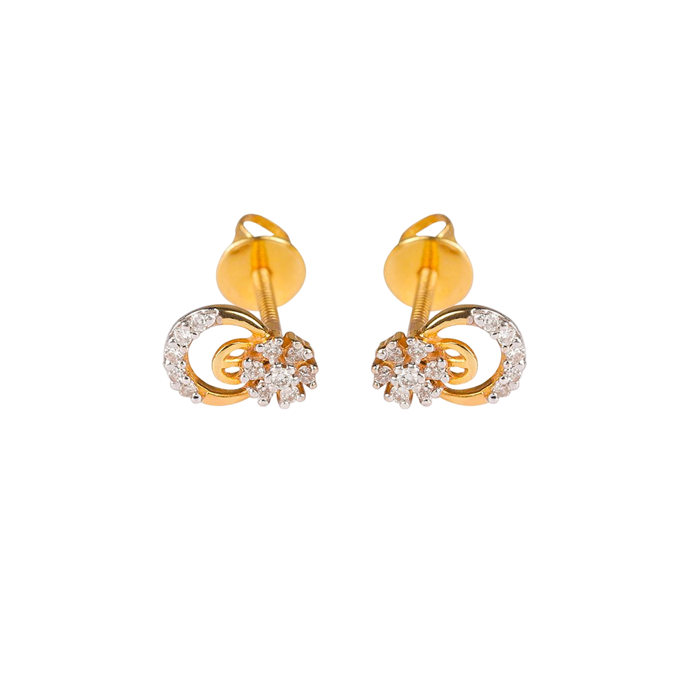 Diamond Earring For Women -0.15Ct