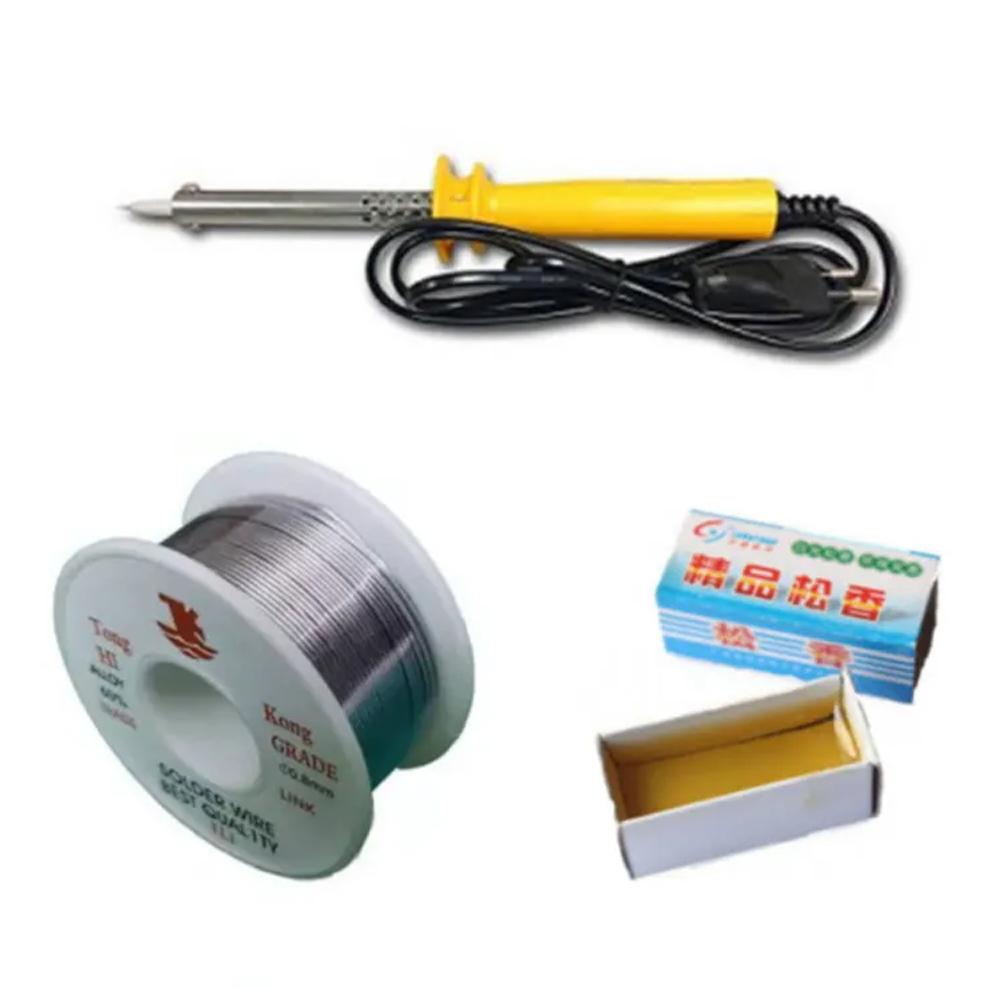  3 in 1 Soldering Tools Kit Combo - 60 Watt