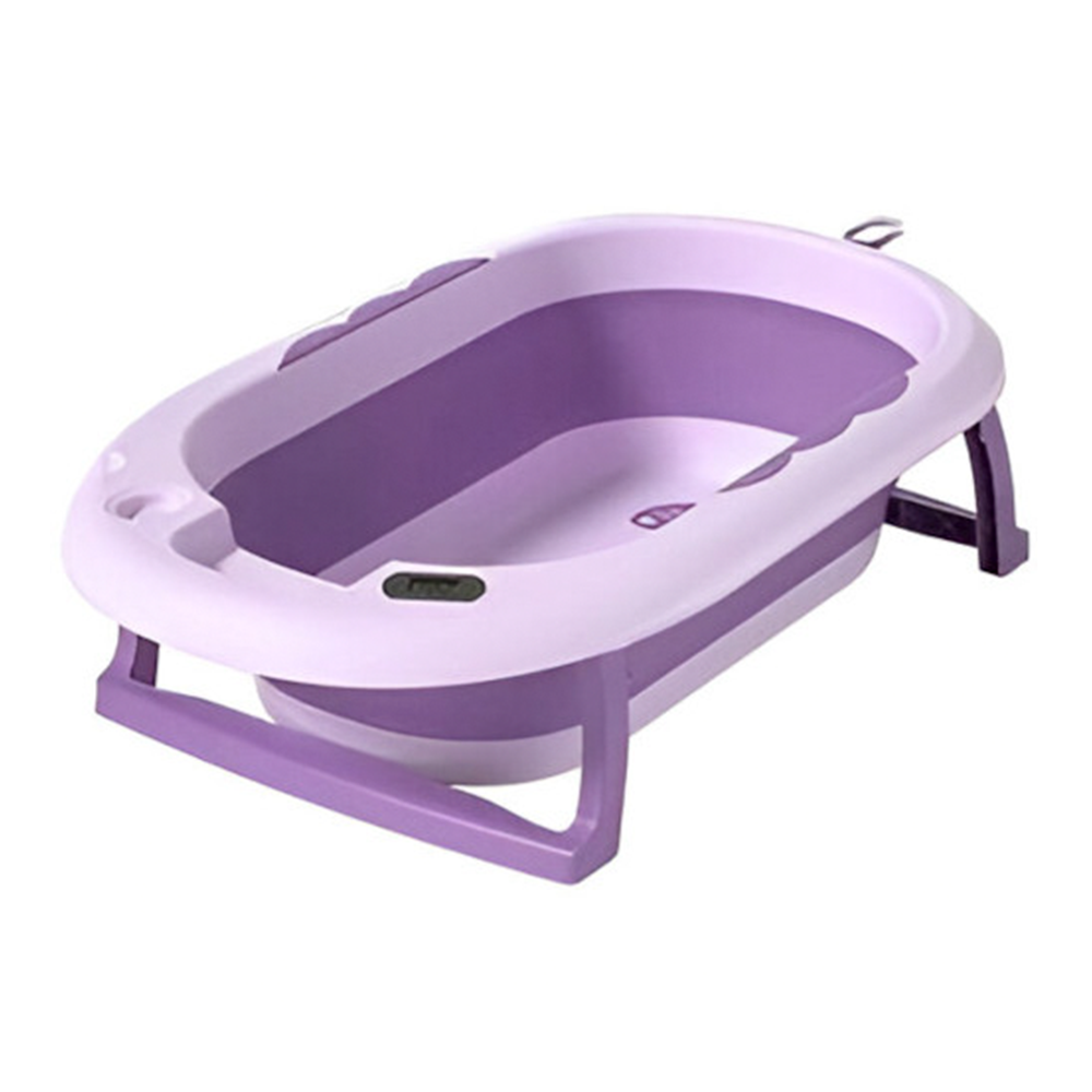 SmartCare Folded Bathtub for Baby - Purple