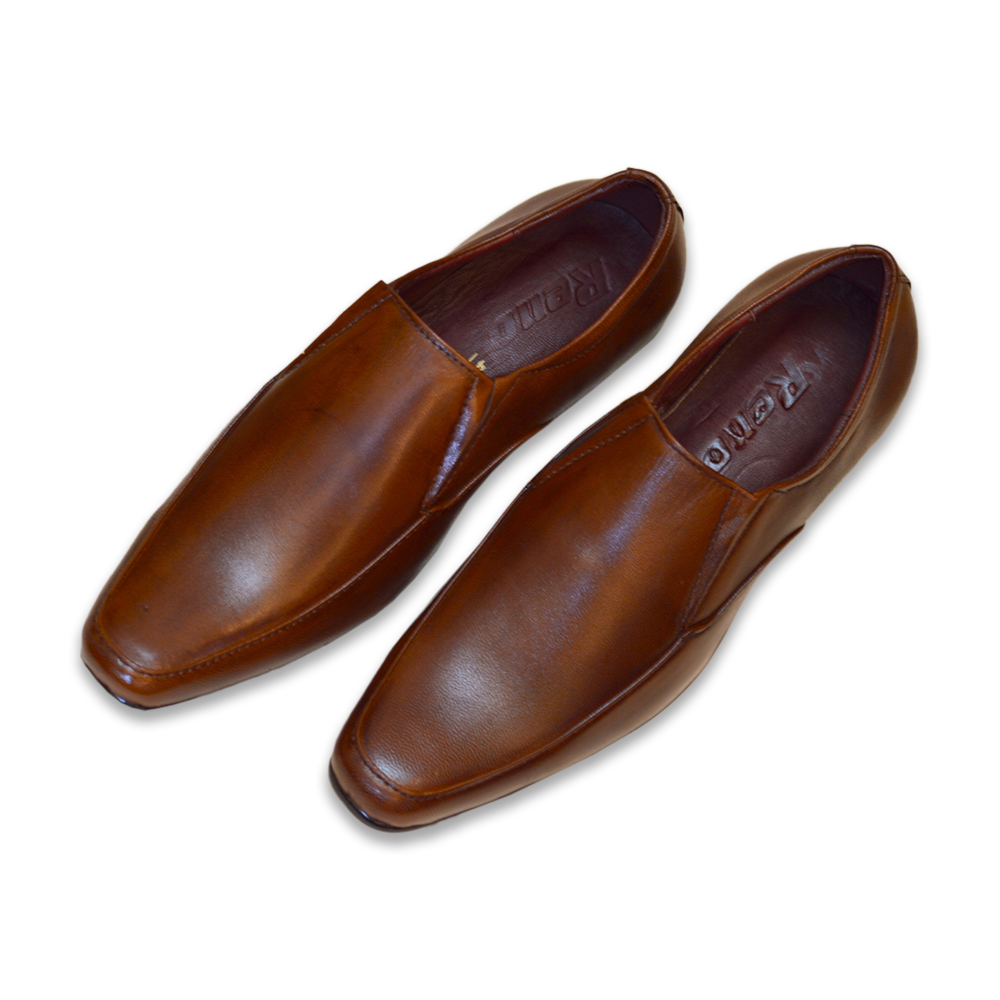 Reno Leather Formal Shoe For Men - RF2012 - Brown