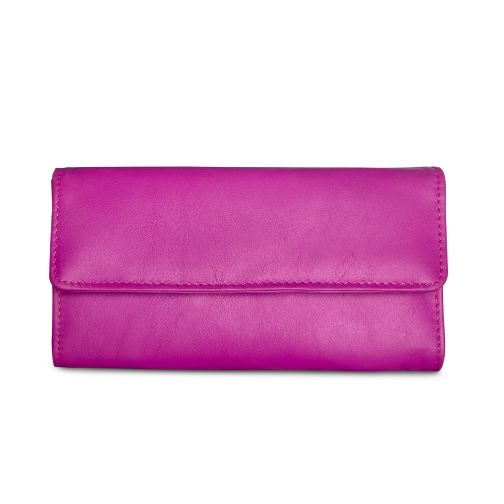 Leather Purse For Women - LW -1031 - Pink