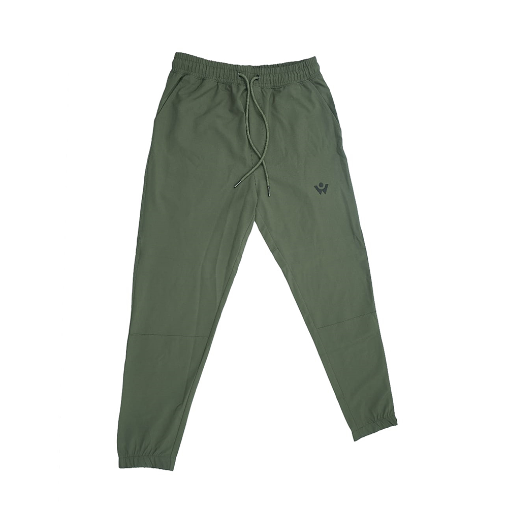 China Woven Blend Sports Trouser With Cuff For Men - Olive - W32