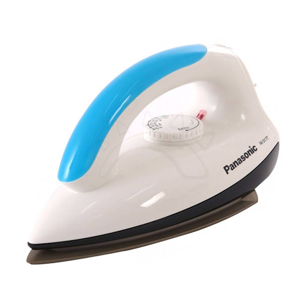 Panasonic NI-317T Non-Stick Dry Iron - White and Blue