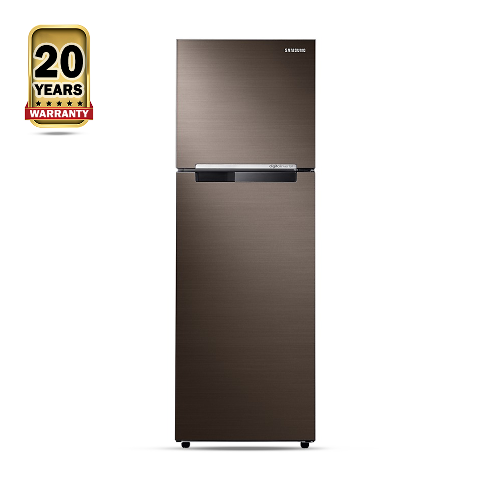 Samsung RT29HAR9DDX-D3 Refrigerator - 275 Liter - Chocolate