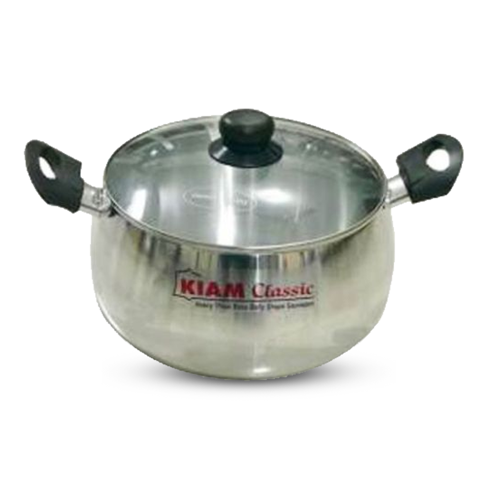 Kiam Classic Belly Shape Saucepan - 18cm