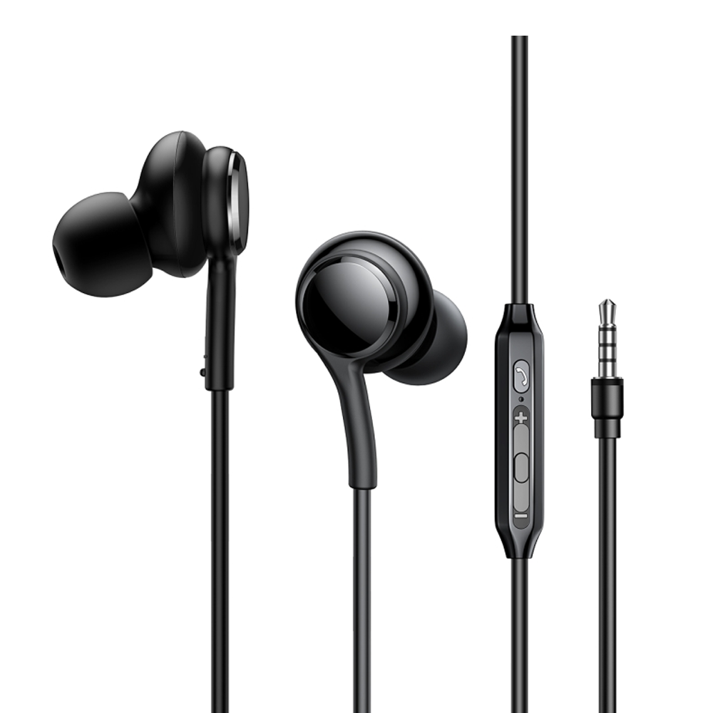 Joyroom JR-EW02 In-Ear Wired Earphone - Black