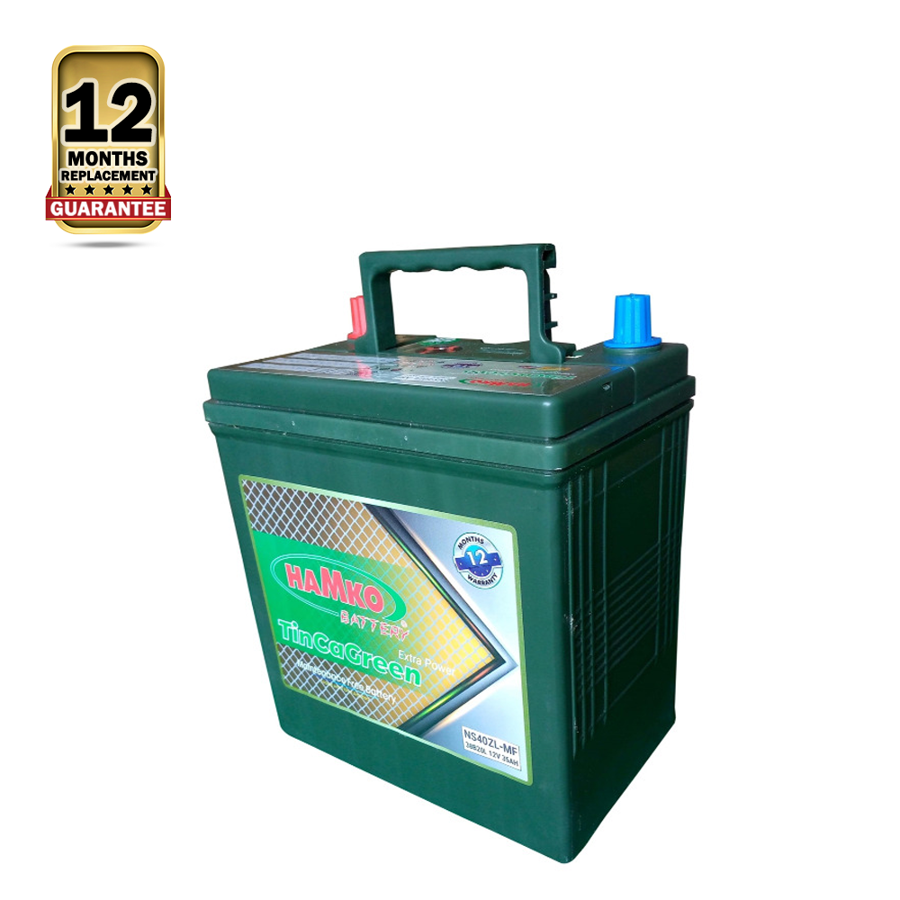 Hamko N40ZL SMF 12M Tincagreen Car Battery