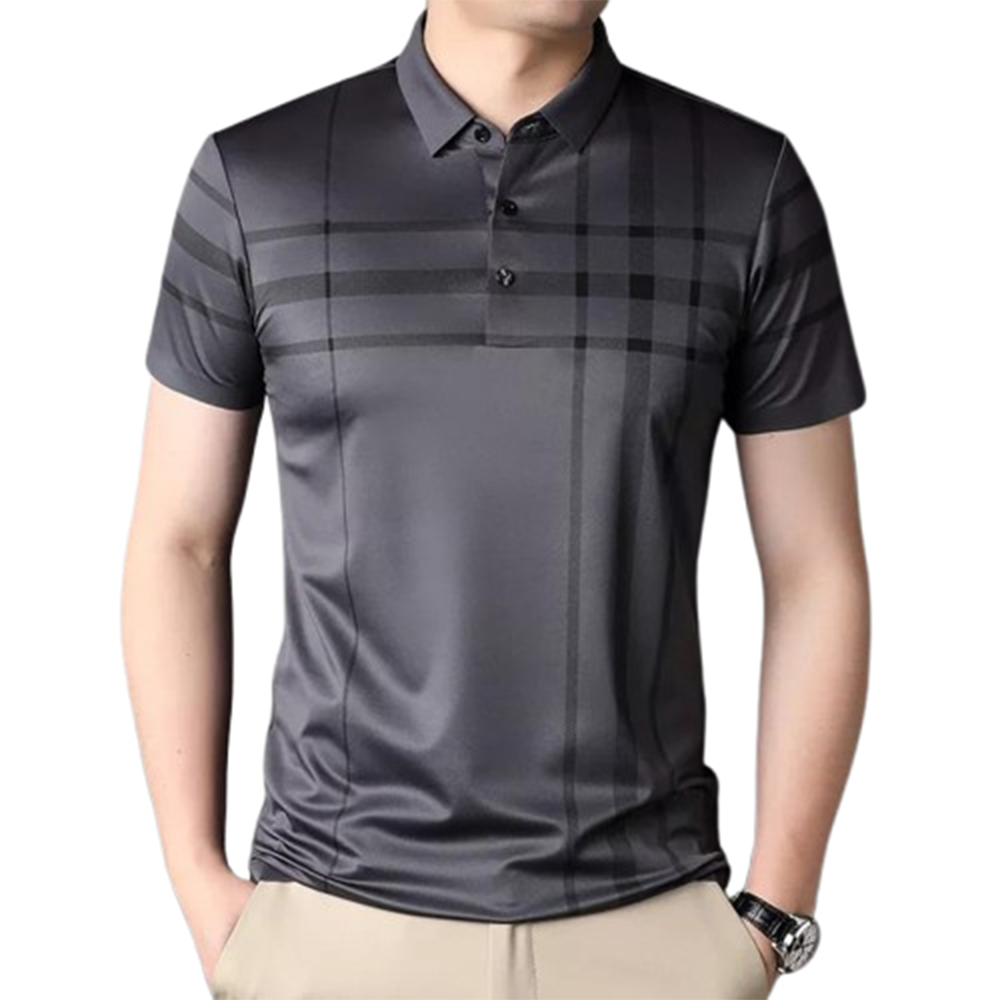 PP Jersey Half Sleeve Polo For Men - Multicolor - PT-D15