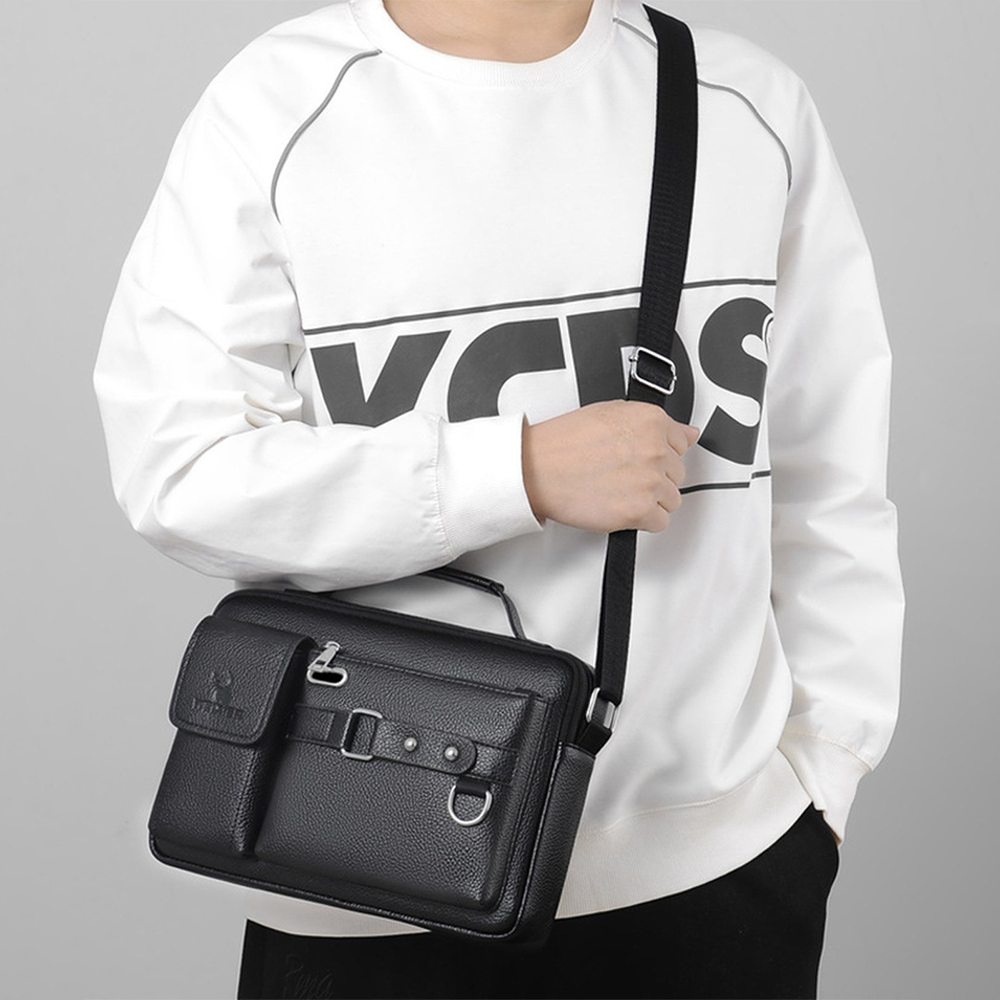 White shoulder cheap bag mens