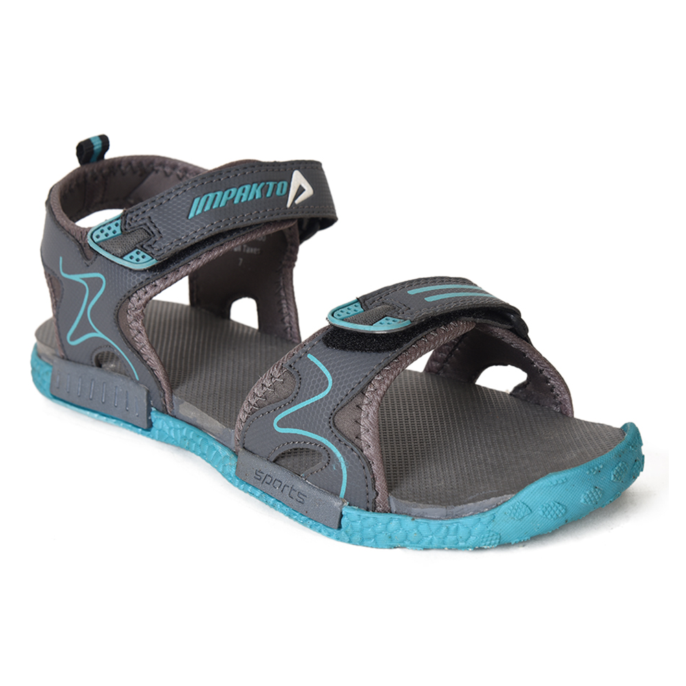 Ajanta Impakto Synthetic Leago Sports Sandal For Men - Gray - BF 610