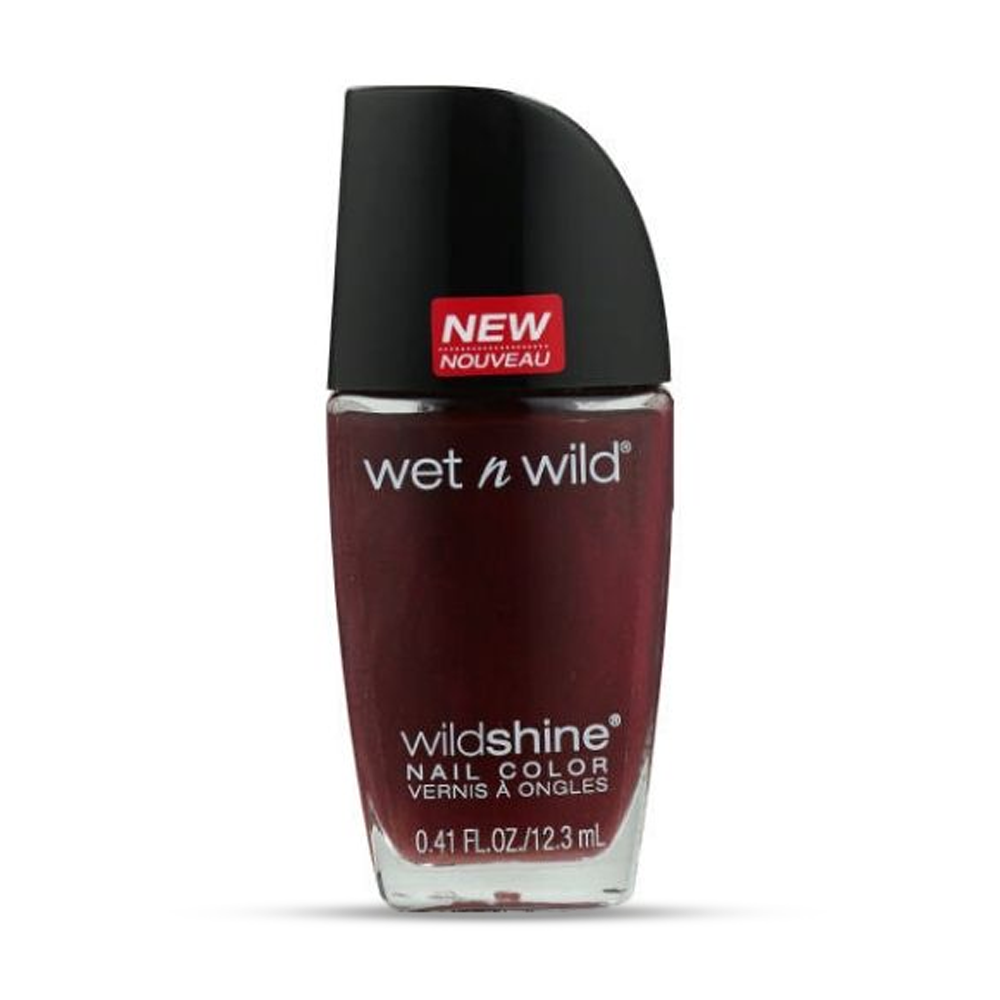 Wet N Wild Shine Nail Color - Burgundy Frost