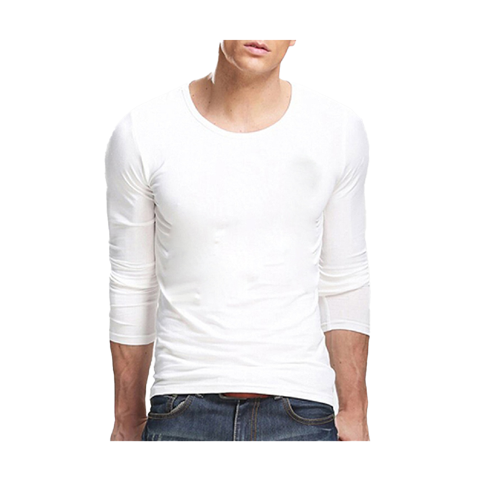 Cotton Casual Full Sleeve T-Shirt For Men - F-9