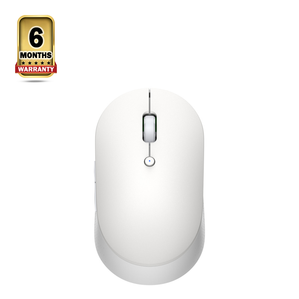 Mi Dual Mode Silent Edition Laser Wireless Mouse - White