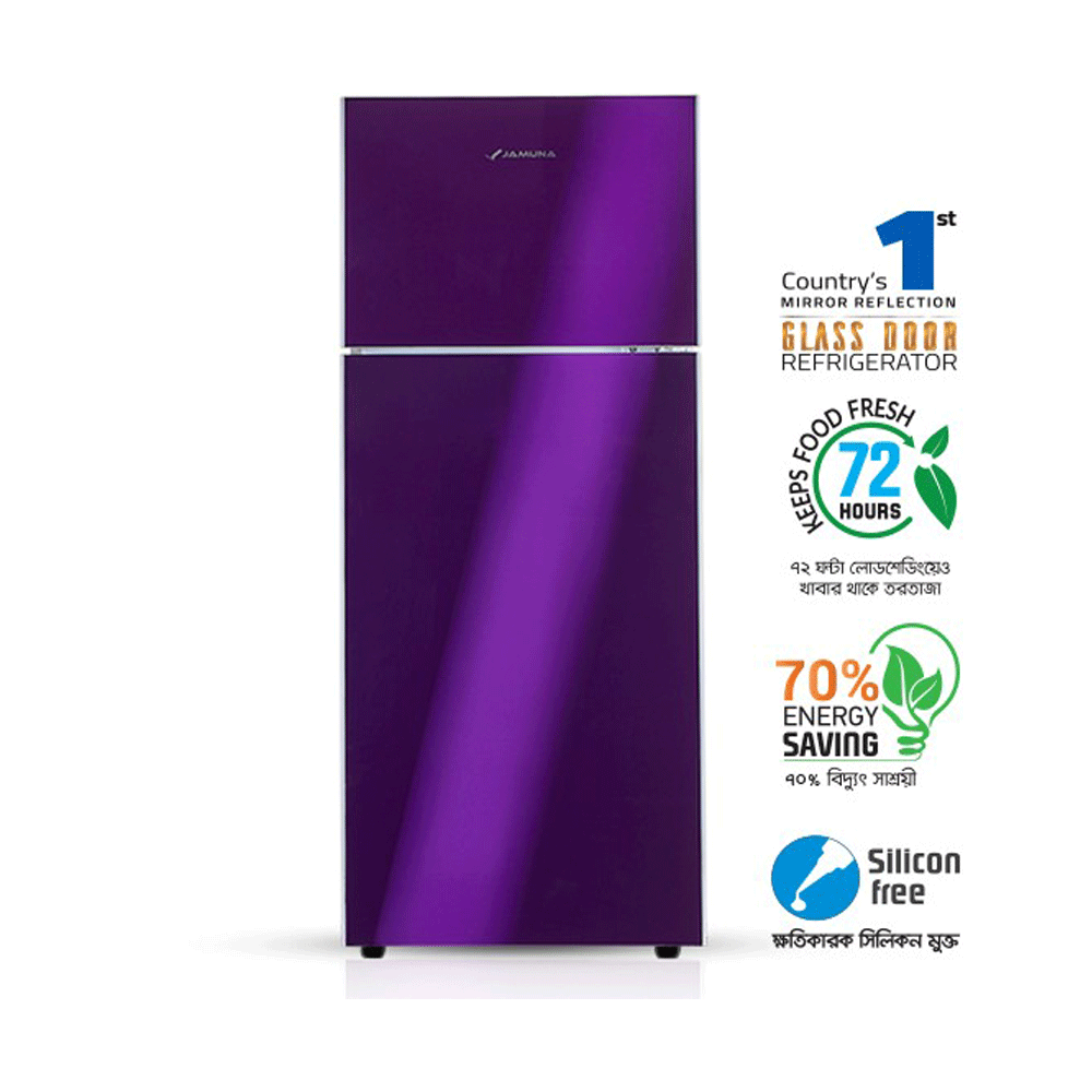 Jamuna JR -UES627800 CD Refrigerator - Shining Purple - 278 Ltr