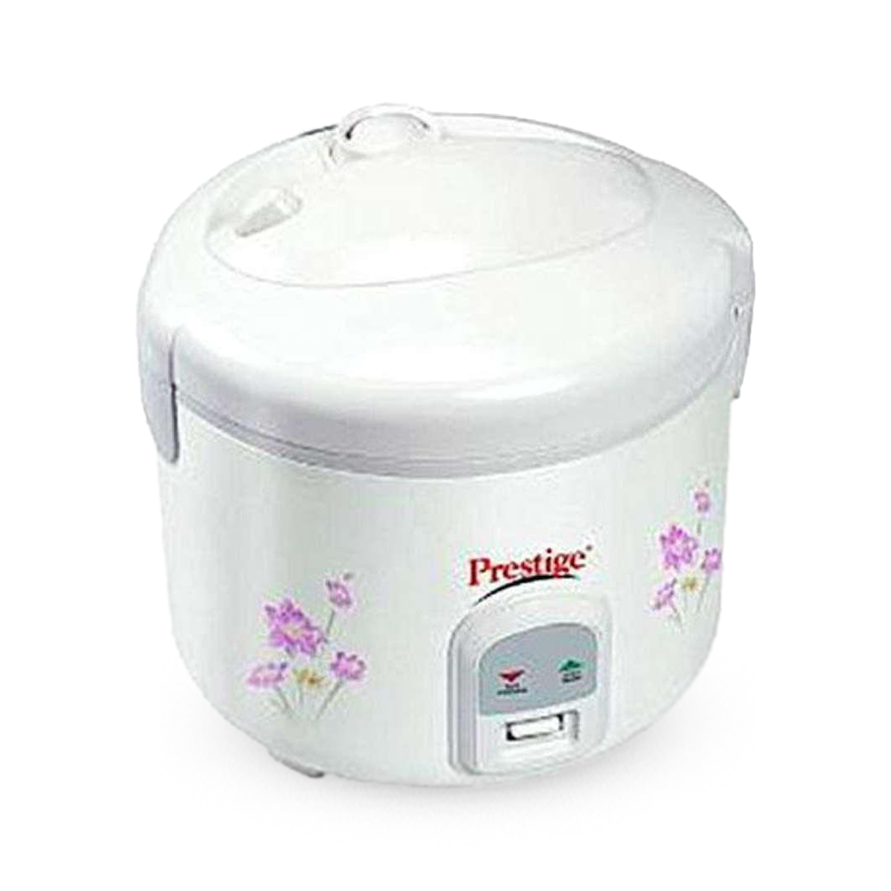 Prestige Stainless Steel Rice Cooker - 1.8 Liter - White