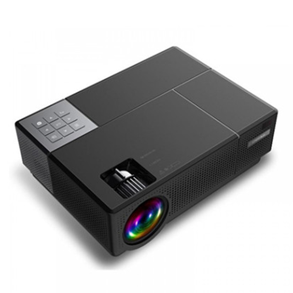 Cheerlux C7 1500 Lumens Mini LED Projector - Black