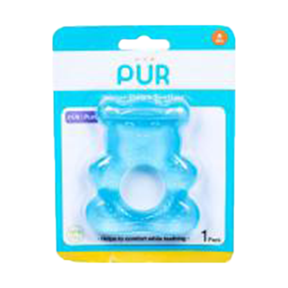 Pur Water Filled Teether - Blue - 8003-bear