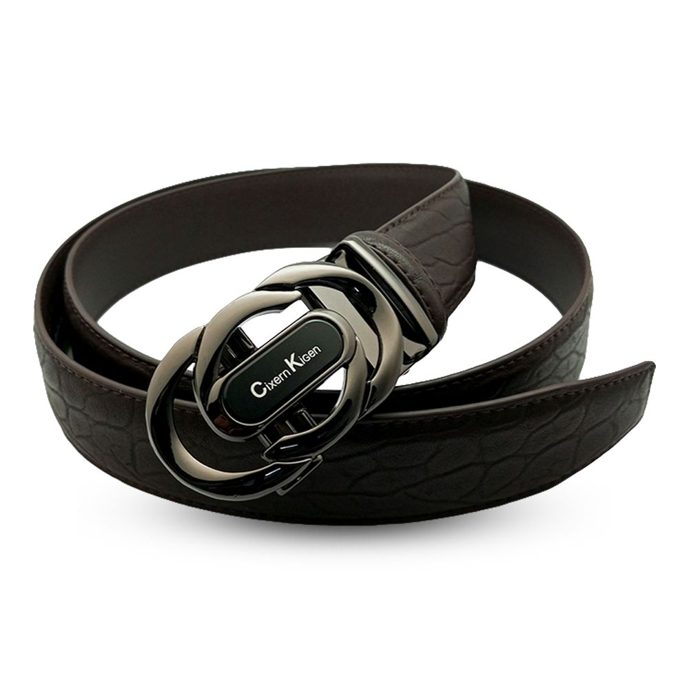 Leather Belt for Men - Black