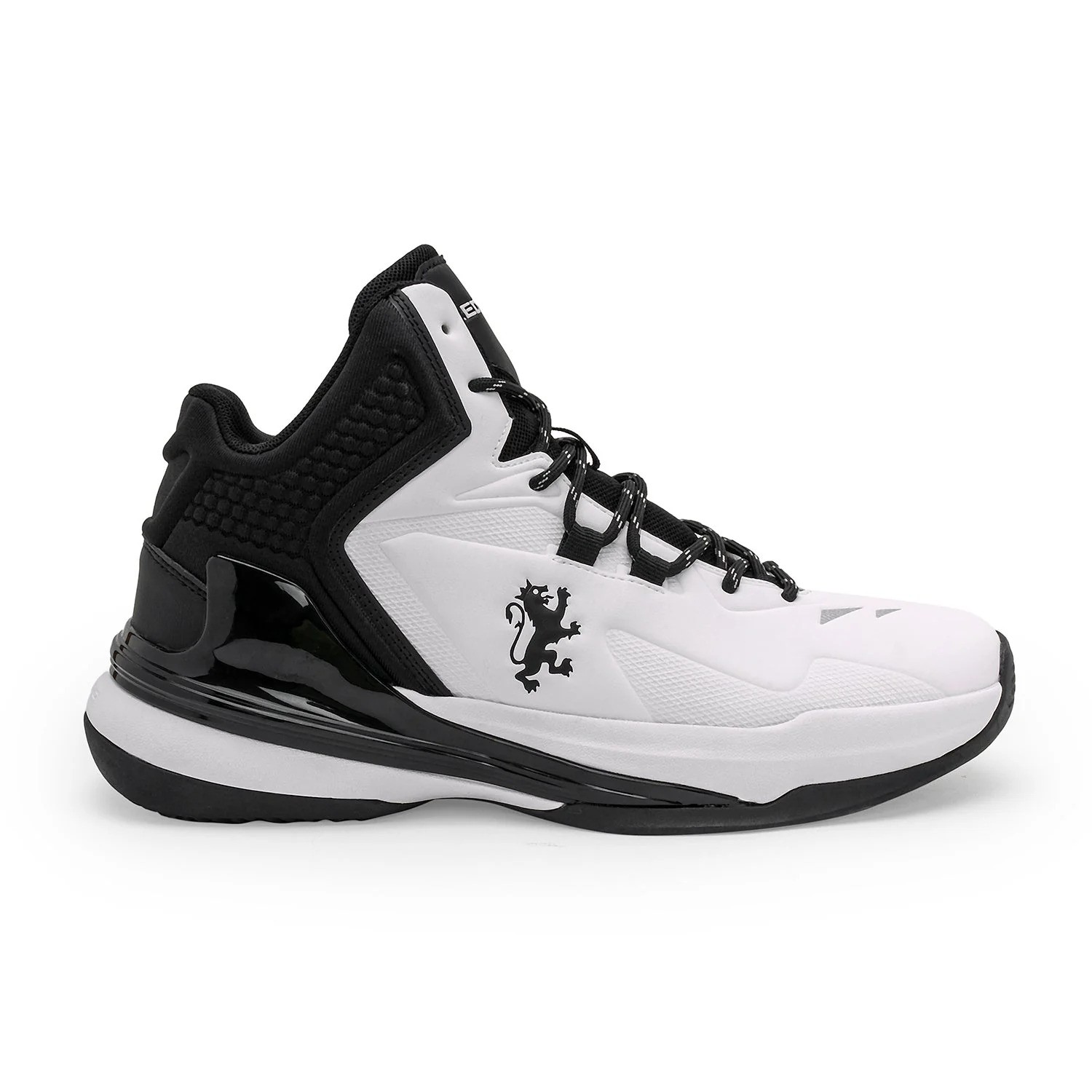 Red Tape RSL0292A-6 Lifestyle Sneakers Shoes for Men - Black & White