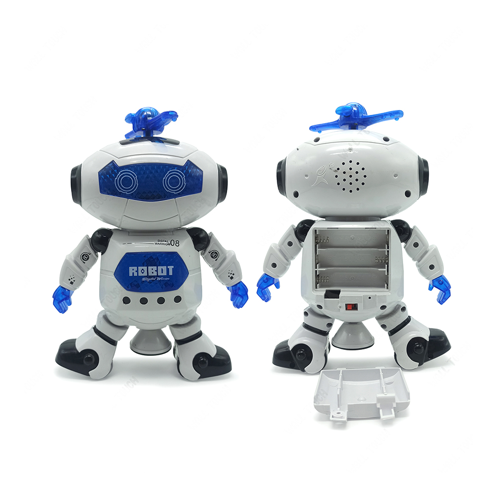 Dancing robot with 3d lights best sale and music