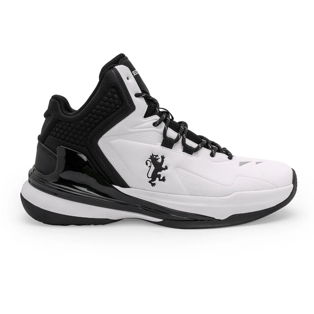 Red Tape RSL0292A-6 Lifestyle Sneakers Shoes for Men - Black & White