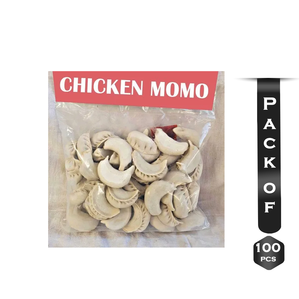 Frozen Chicken Momo - 10 Packet (100 Pcs) 