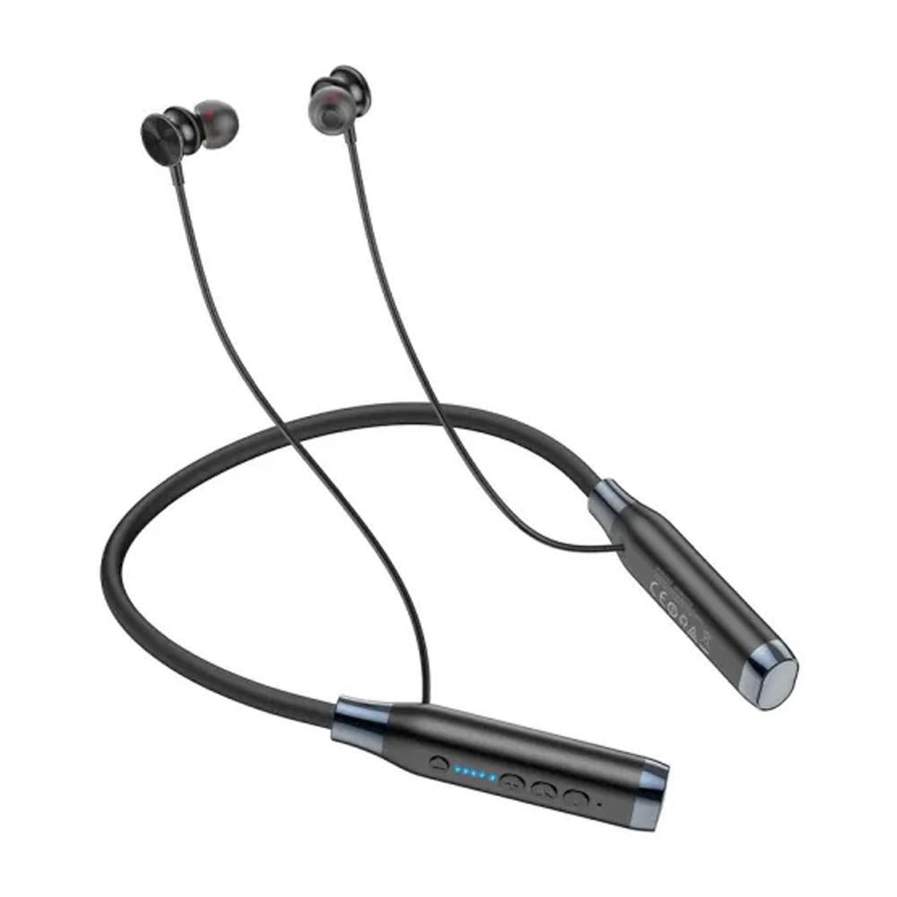 Hoco ES62 Pretty Dual Play Mode Neckband Bluetooth Earphone - Black