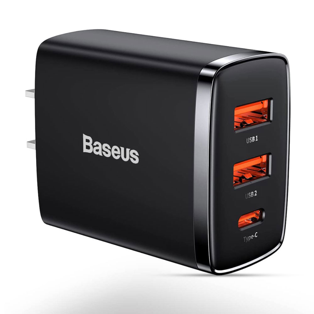 Baseus 30 Watt Compact Quick Charger - Black