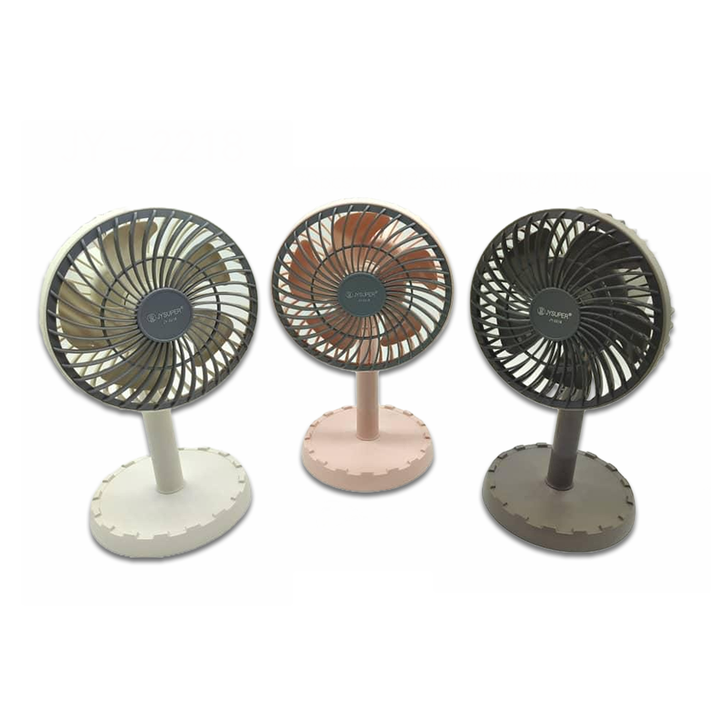 JY JY-2218 Rechargeable Fan - Multicolor