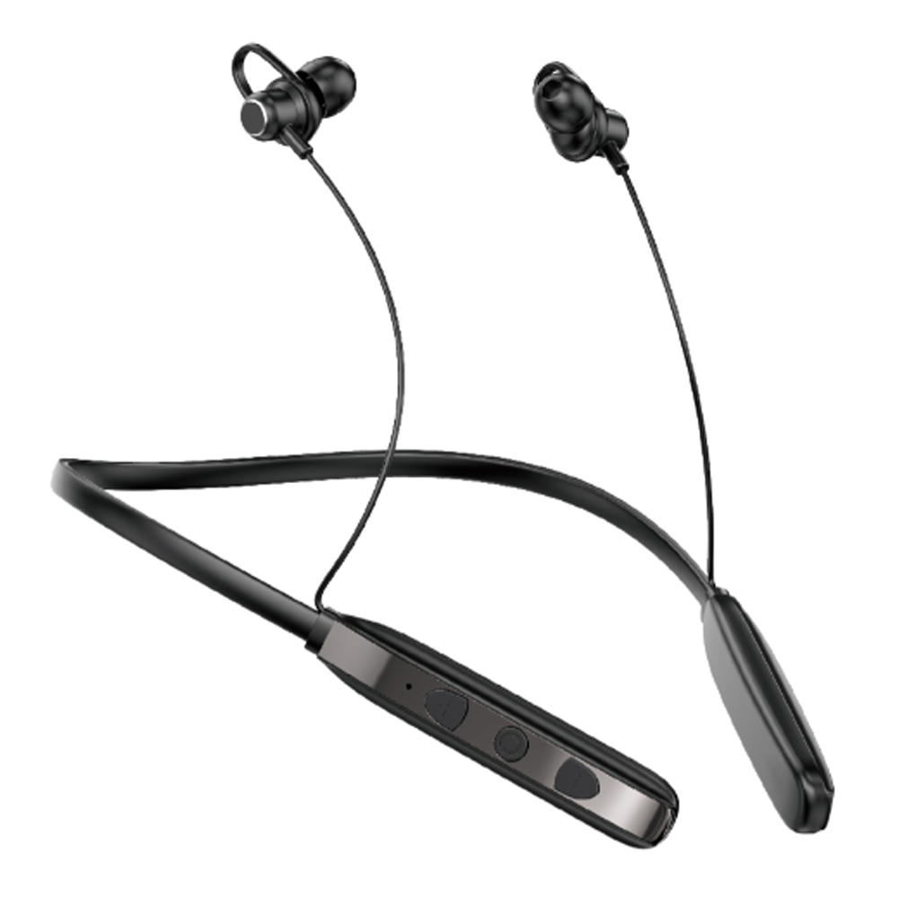 GX-Rocket In Ear Neckband Headphone - Black