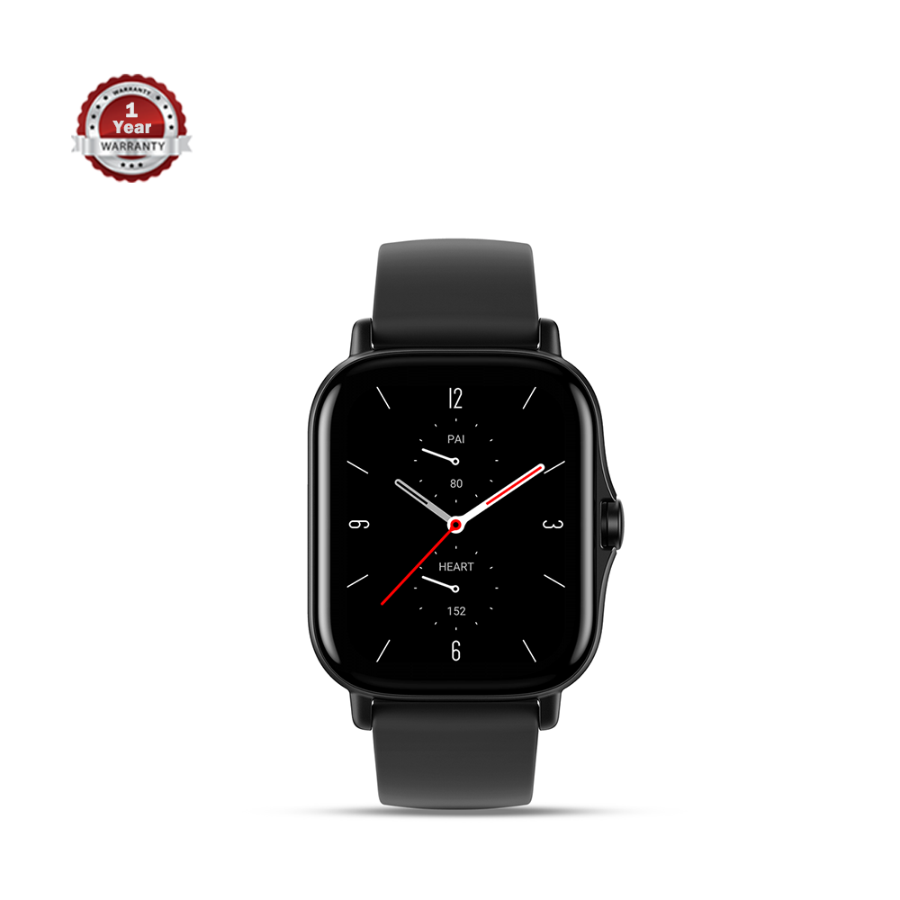 Amazfit GTS 2 Smart Watch New Edition New Version - Black 