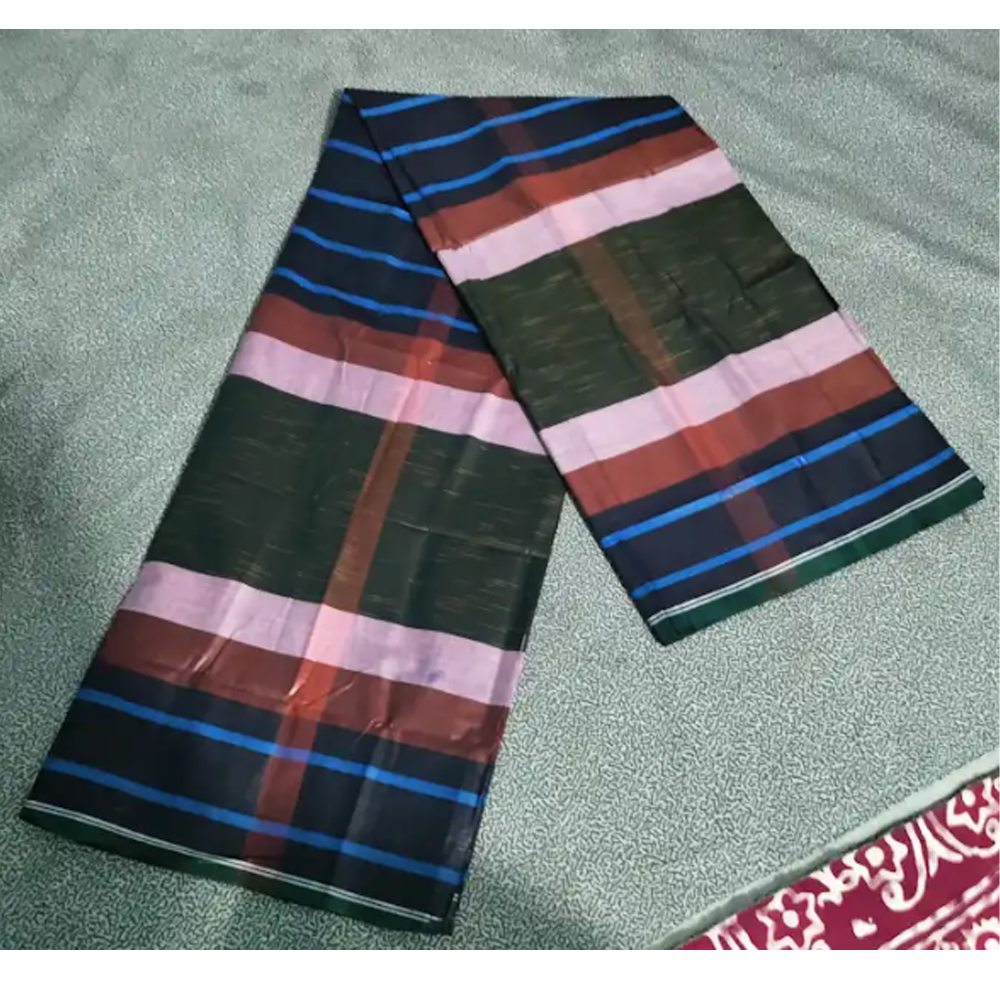 Soft Cotton Lungi For Men - Multicolor