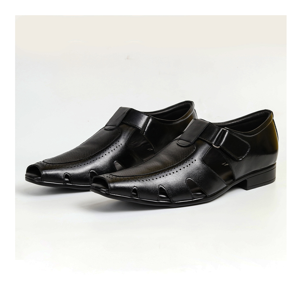 Zays Leather Sandal Shoe For Men - SF07